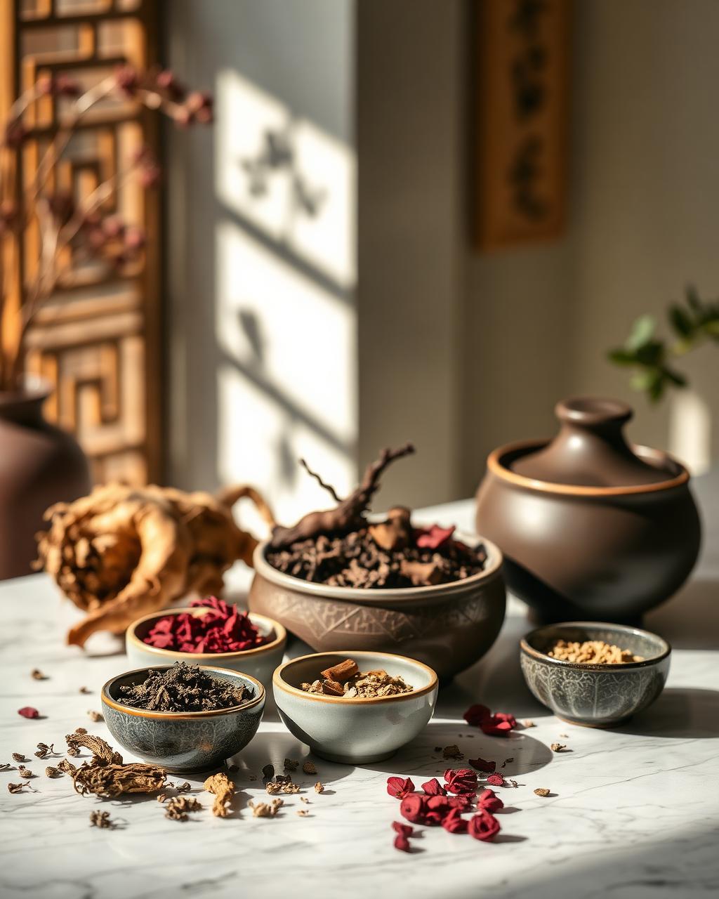 Médecine traditionnelle chinoise — herbes et préparations